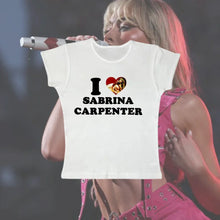 Carregar imagem no visualizador da galeria, Top I Love Sabrina Carpenter
