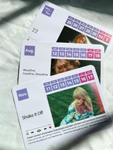 Carregar imagem no visualizador da galeria, Piano Calendário The Eras Tour