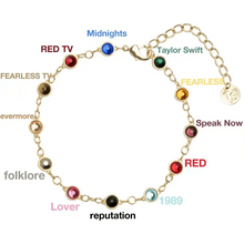 Carregar imagem no visualizador da galeria, Pulseira The Eras Tour com Caixa - worldheart