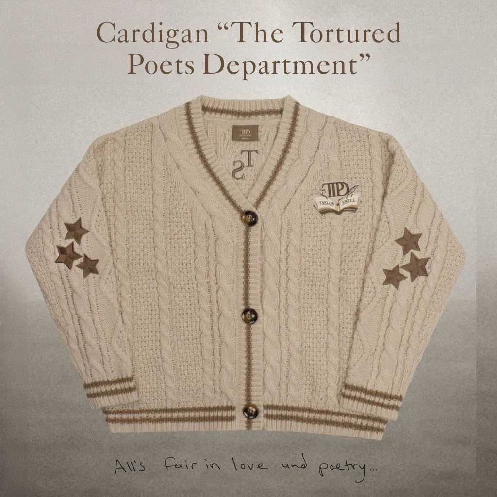 Cardigan The Tortured Poets Department