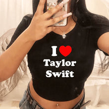 Carregar imagem no visualizador da galeria, Top I Love Taylor Swift - worldheart
